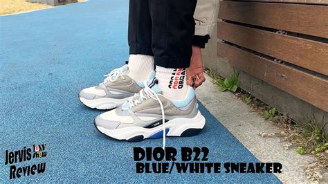 dior b22 blue and yellow|dior b22 white silver blue.